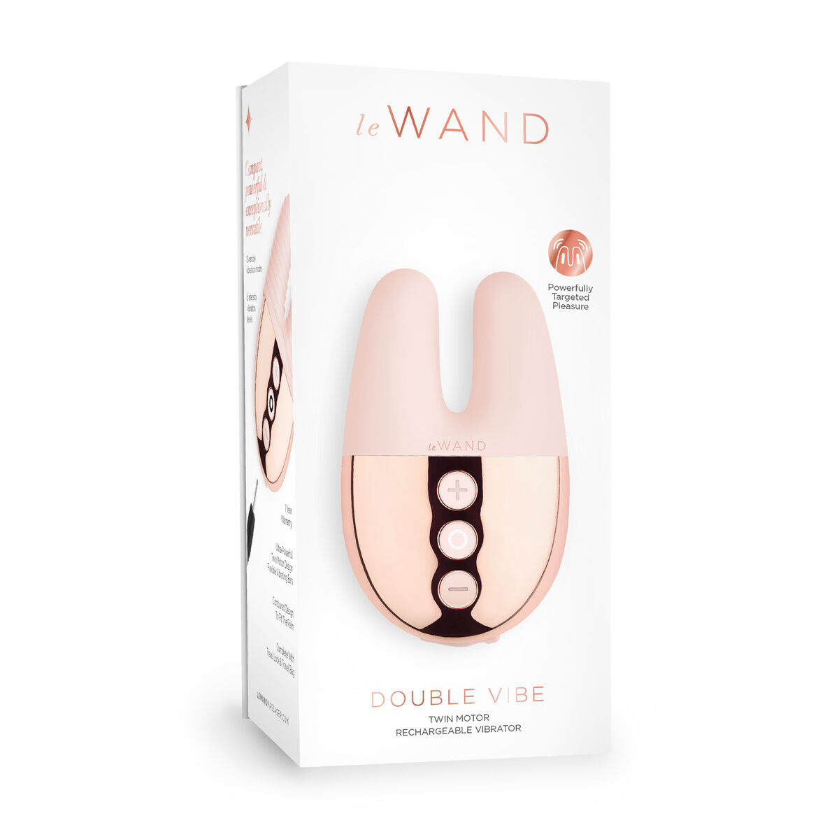 Vibrator Le Wand Double Vibe Gouden Roos Goud